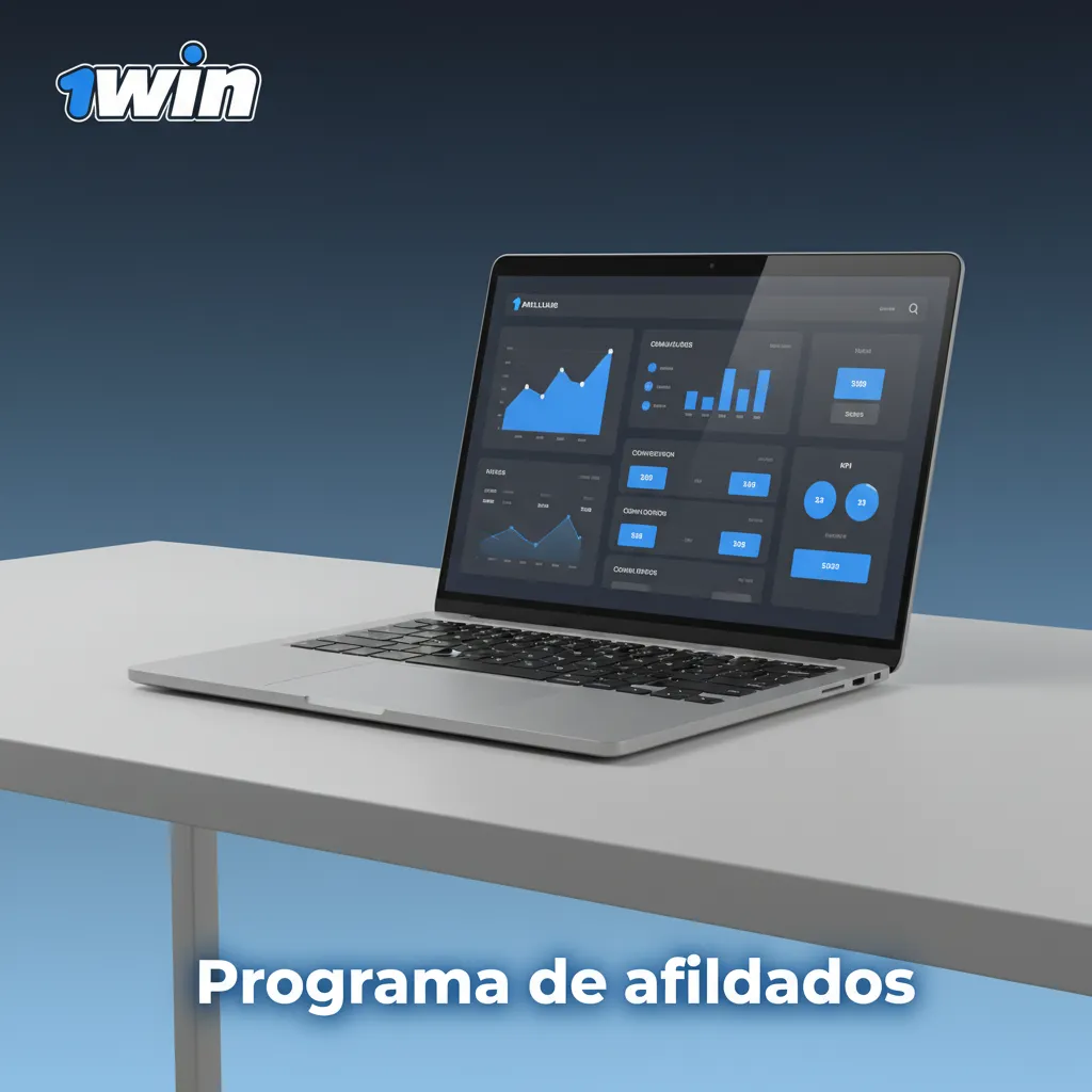 Programa de afiliados con comisiones por referidos, pagos mensuales y panel de métricas y materiales de marketing