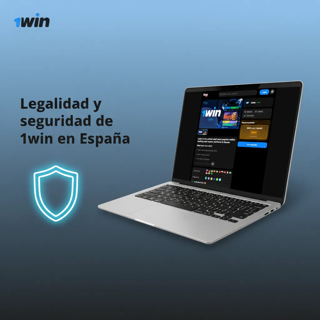 Legalidad y seguridad de 1win en España: licencia internacional, SSL, 2FA, RGPD y juego responsable 18+