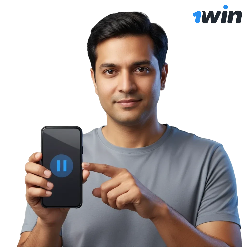 Banner de Juego Responsable de 1win: fija límites, toma pausas controla tu juego y accede a soporte y recursos en Argentina