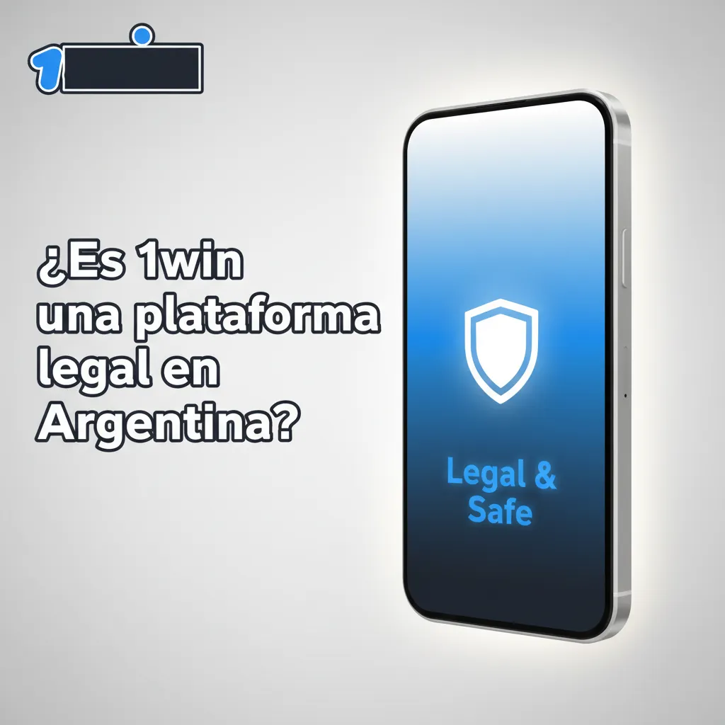 Mapa de Argentina con iconos legales y candado, resaltando licencia de Curazao y regulación provincial de 1win.