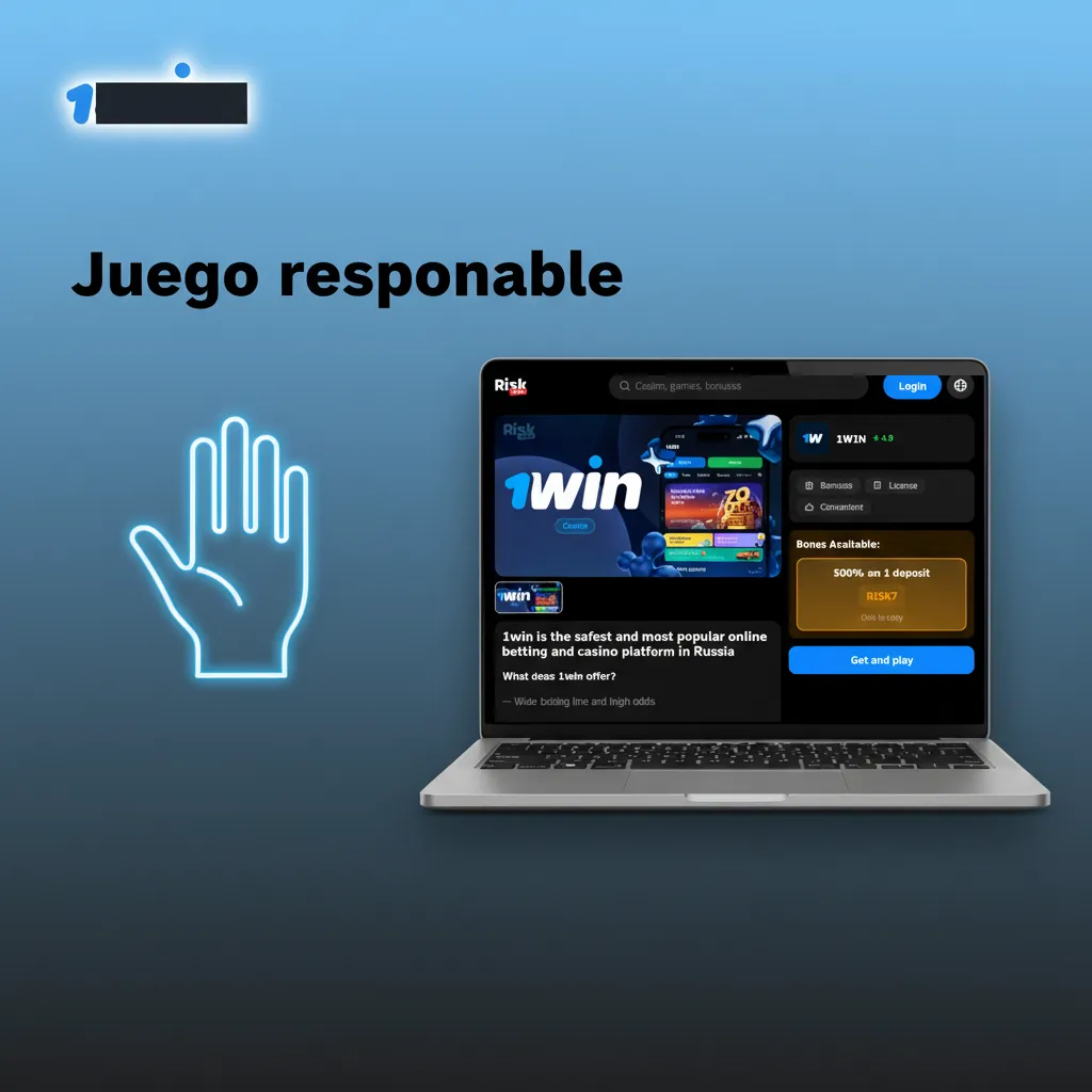 Juego responsable: fijá límites, gestioná depósitos y sesiones, tomá pausas y priorizá tu bienestar
