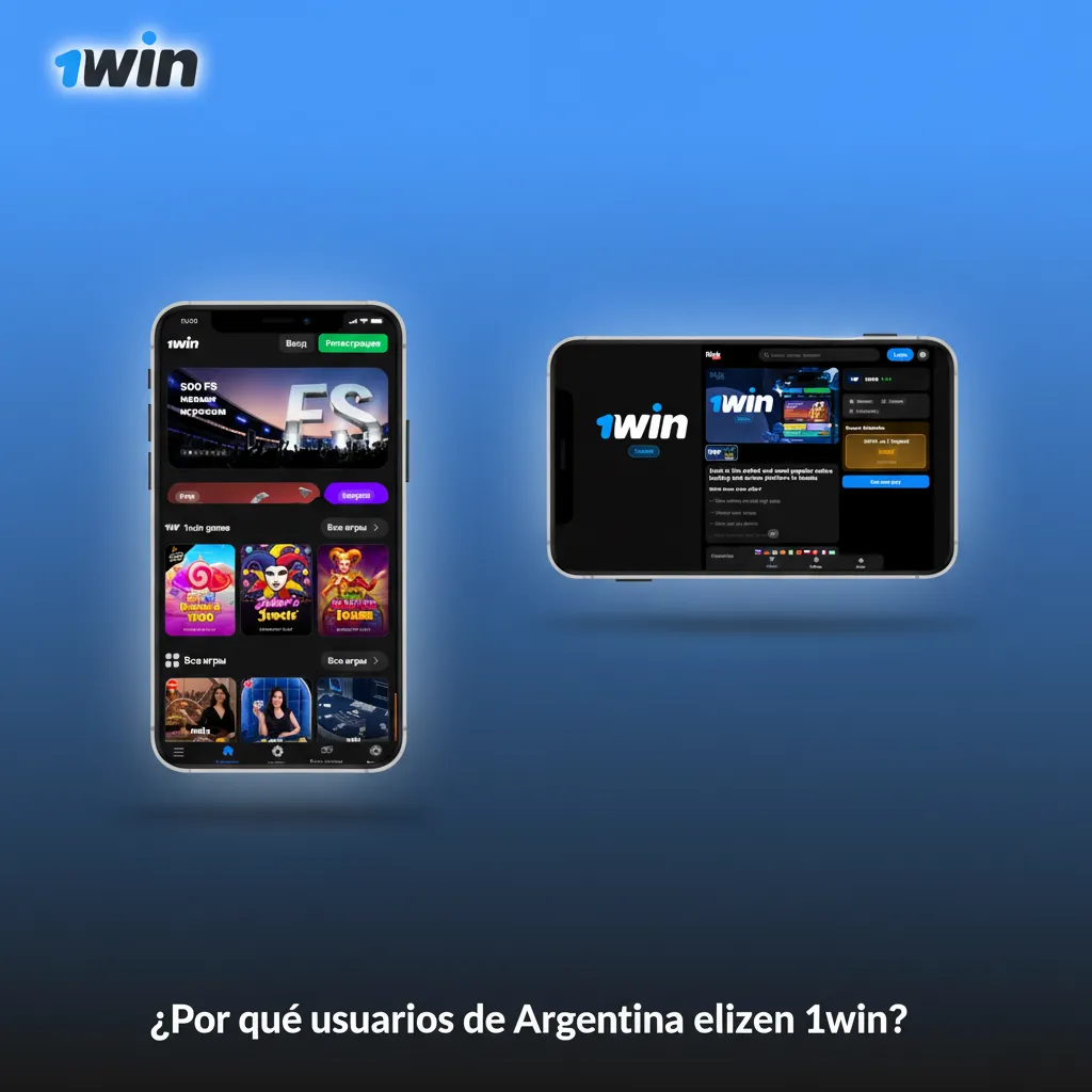 Por qué usuarios de Argentina eligen 1win: pagos locales, catálogo de casino, app móvil, promos claras y soporte en español.