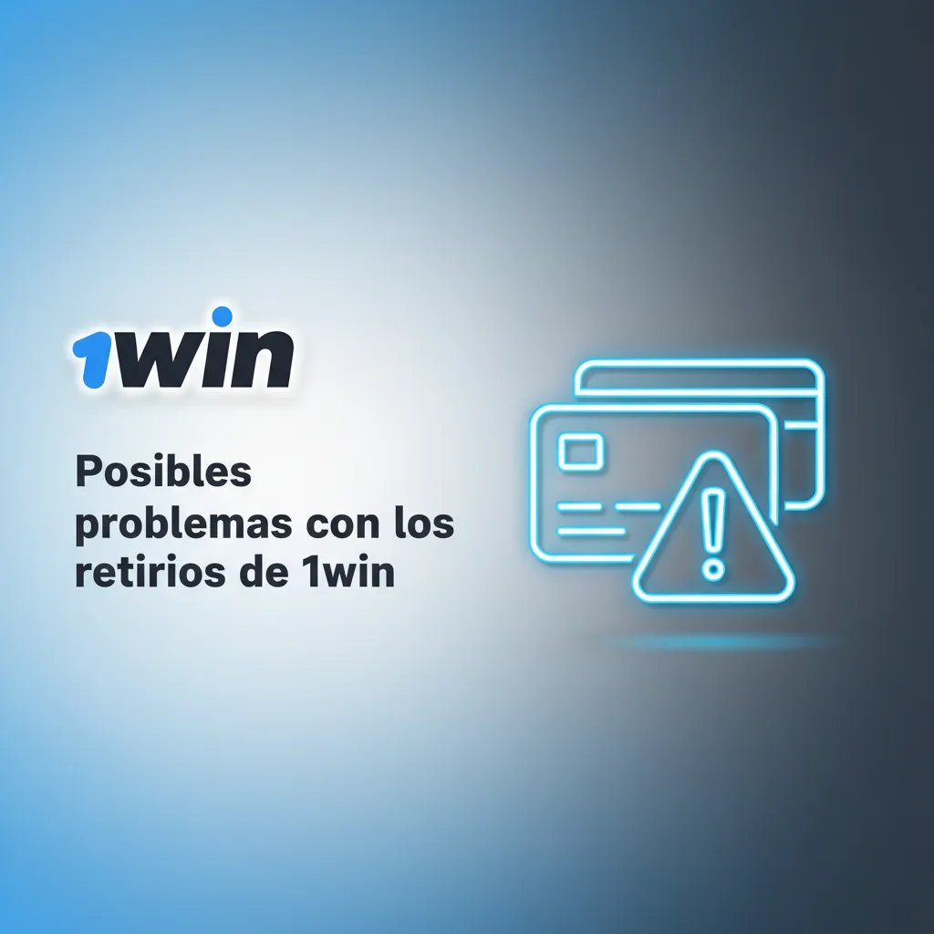 Posibles problemas con los retiros de 1win: verificación, datos, red cripto, bono sin rollover, límites, terceros.