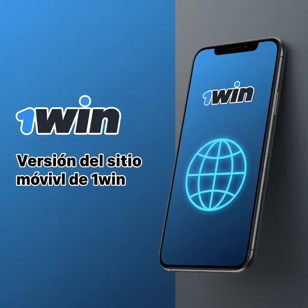 Versión móvil de 1win en smartphone o tablet; apuestas, casino, pagos y soporte, sin instalar apps.