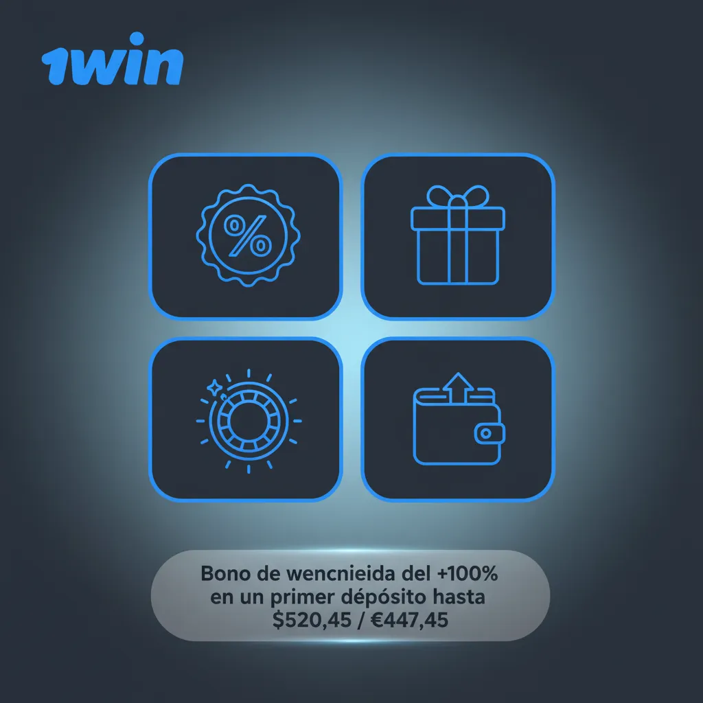 Promoción de bienvenida: +100% primer depósito hasta $520,45/€447,45; depósito mínimo 10 €; rollover 35x. España.