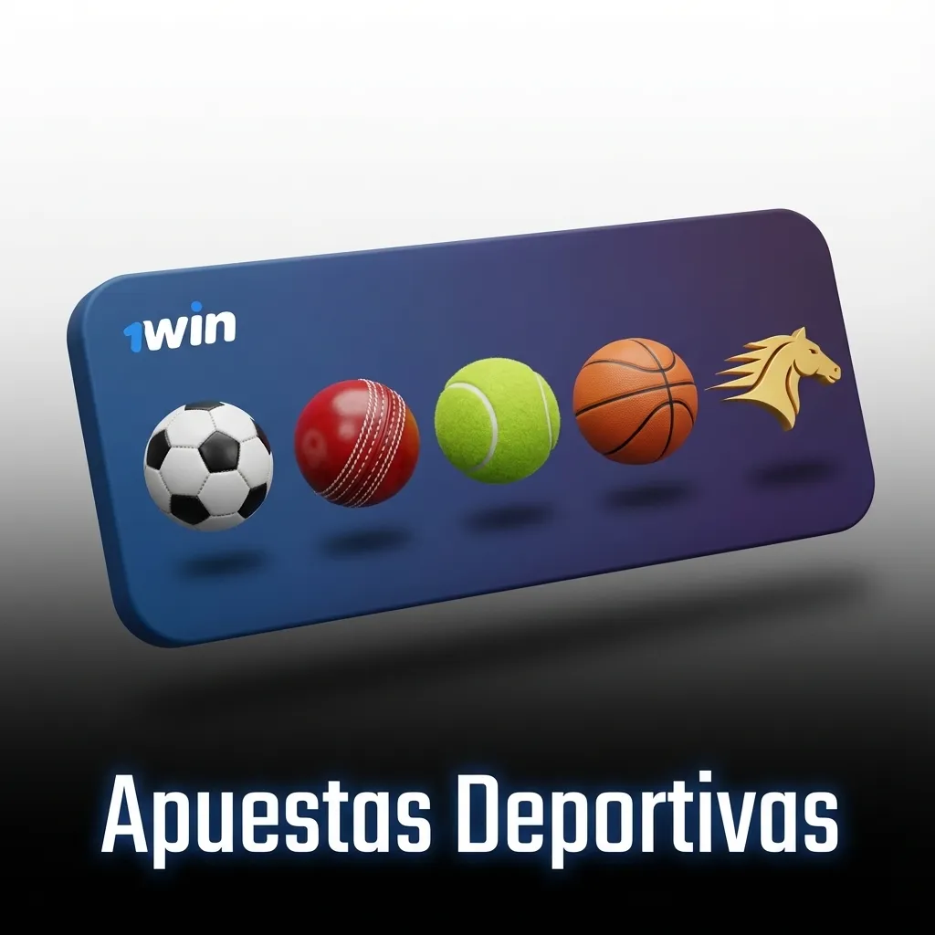 Sports betting interface showing 50+ sports including soccer, basketball, tennis, and live odds from 1win platform