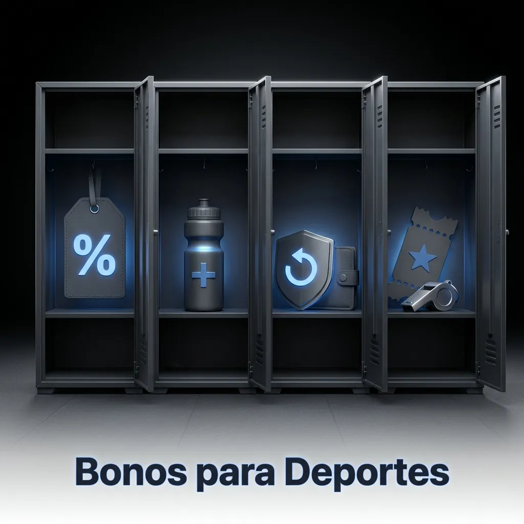 Sports betting promotions showing risk-free bet, accumulator boost, weekly cashback, and Argentine football bonus offers