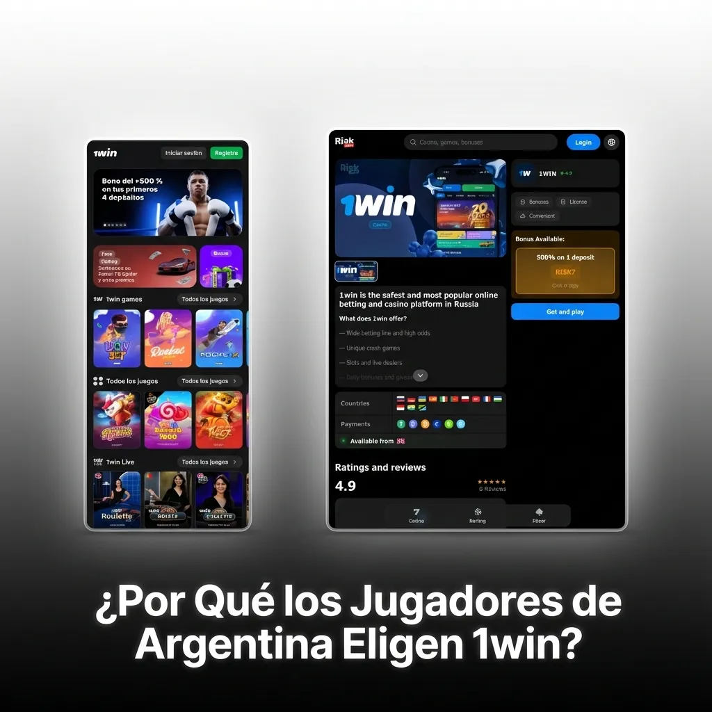 1win platform features for Argentine players including local payment methods and Spanish support